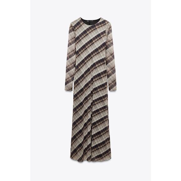 ZARA Printed Long Dress NWT - Picture 15 of 16